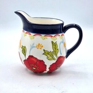 RETRO‎ Dutch Wax Floral Creamer Mint Condition